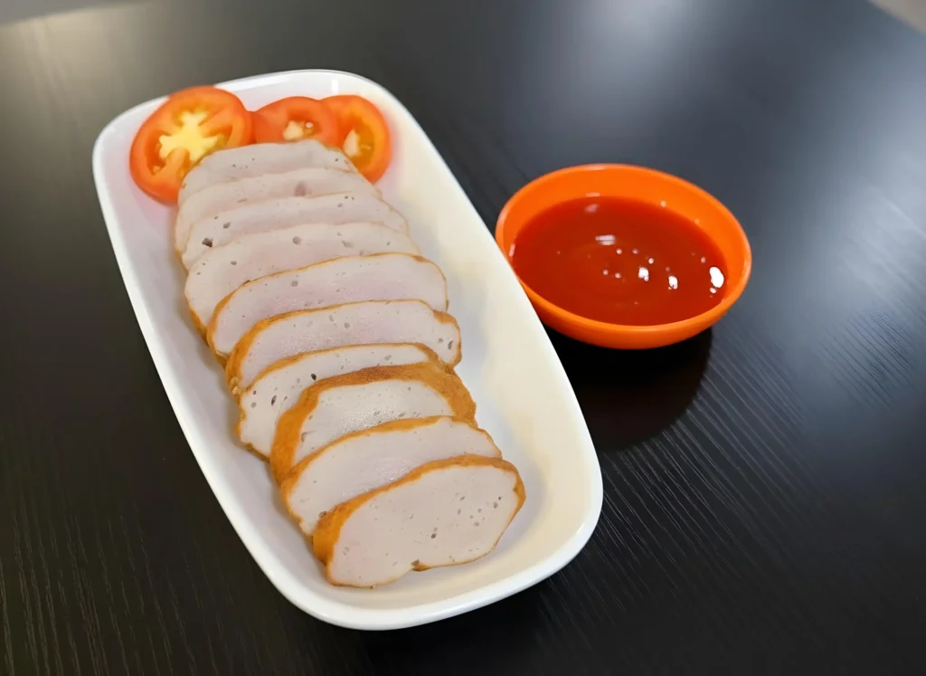 Deep-Fried Pork Sausage (Moo Yor Tod) 1 Fried pork sausage 1 (Web H)