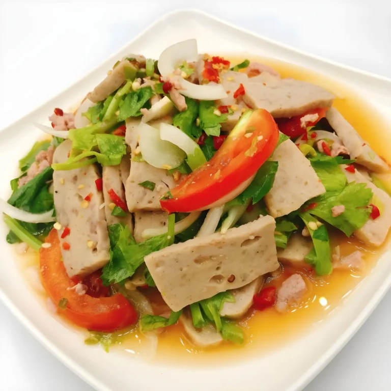 Menus 5 Pork sausage salad (Web H)