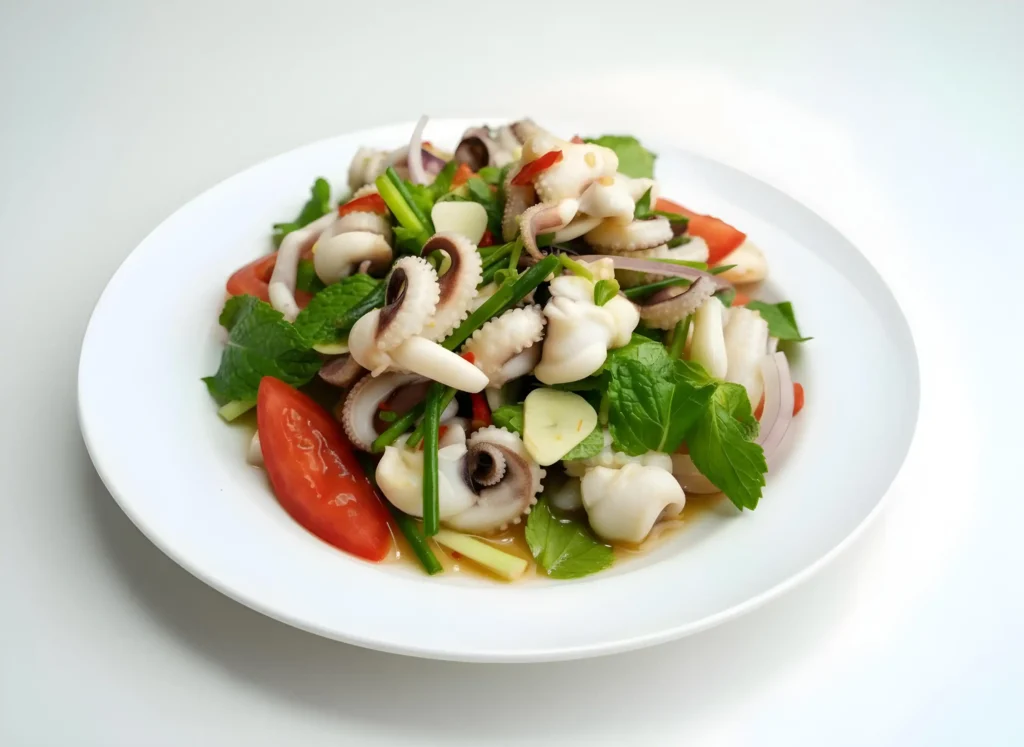 Squid Salad (Yam Pla Muk) 1 Yam Plamuek (Web H)