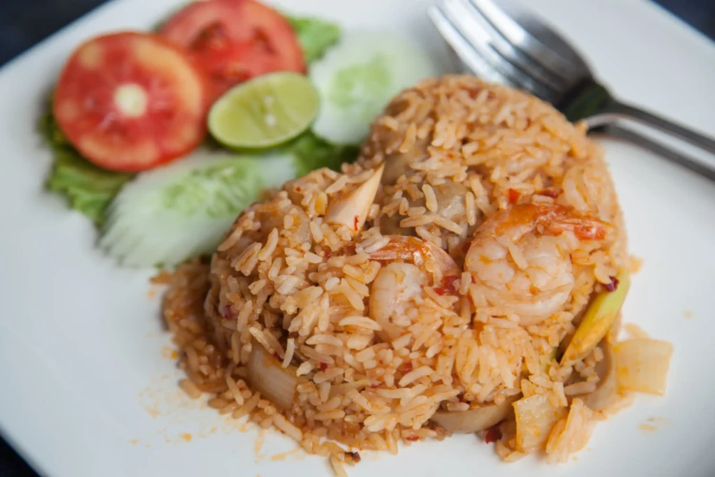 ข้าวผัดต้มยำ ทะเล/ไก่/หมู 1 haophat Tomyam (Web H)